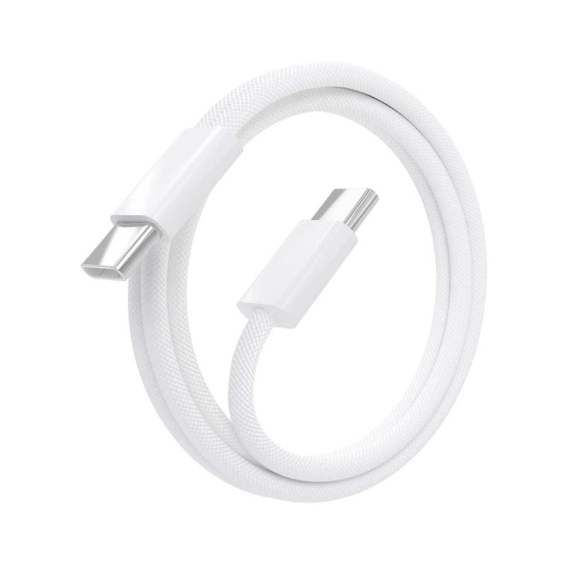 Foto de Aisens Cable USB 2.0 3A 60W Aisens A107-0855 para Apple con Conector C/M-C/M de 1M (PN: A107-0855)