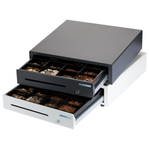 Foto de METAPACE Cajón portamonedas Metapace K-1 · Apertura frontal · 12V · Blanco (PN: META-mpk1w12v)