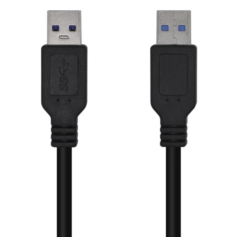 Foto de Aisens Cable USB 3.0 A/M-A/M Aisens A105-0448 Negro 3.0m (PN: A105-0448)