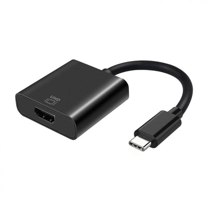 Foto de Aisens Conversor USB-C/M a HDMI/H 4K Negro 15Cm Aisens A109-0344 (PN: A109-0344)