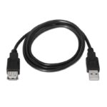 Cable USB 2.0 Aisens A101-0017, 3.0m, Tipo A/M-A/H, Negro
