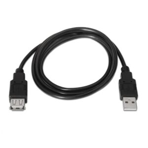 Foto de Aisens Cable USB 2.0 Aisens A101-0017, 3.0m, Tipo A/M-A/H, Negro (PN: A101-0017)