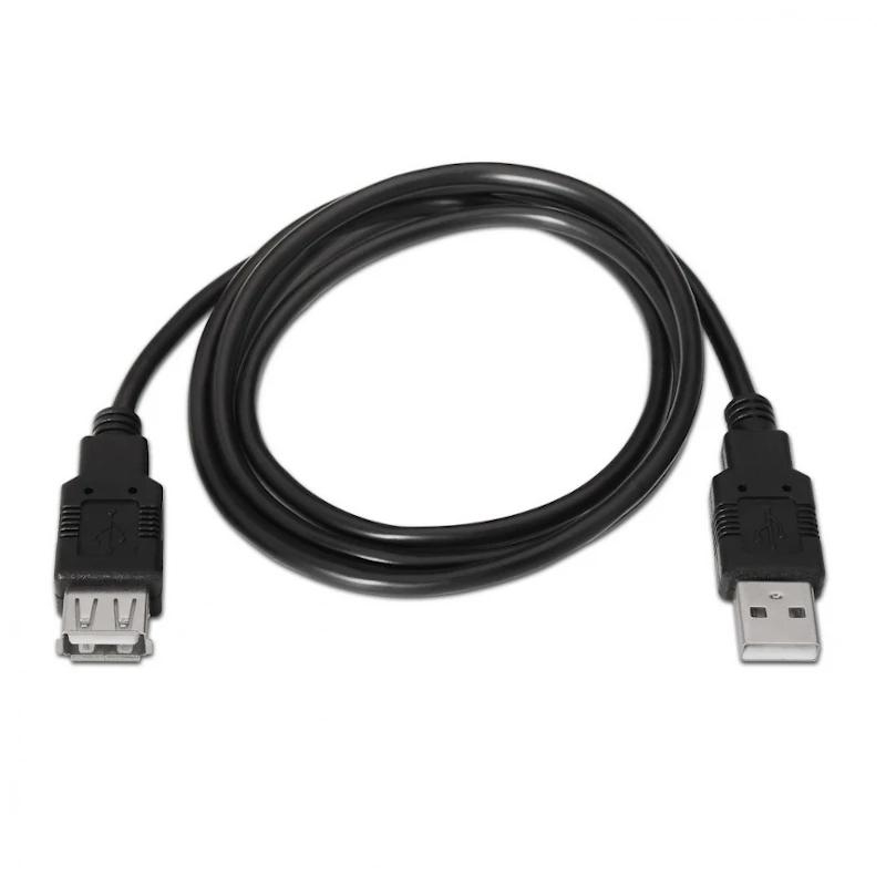 Foto de Aisens Cable USB 2.0 Aisens A101-0017, 3.0m, Tipo A/M-A/H, Negro (PN: A101-0017)