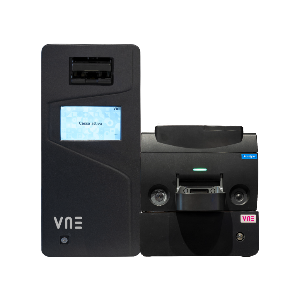 Foto de VNE Cajón Inteligente de Gestión de Efectivo VNE CASH 4.2 S2+ASA8 · Chasis Blindado 4mm · Reciclaje de 2 Billetes y Tolva de Alta Velocidad (PN: CASH-4.2-S2+ASA8)