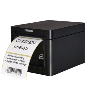Foto de CITIZEN Impresora de Etiquetas Citizen CT-E651 · Térmica Directa · USB · Negro (PN: CTE651XNEBXL)