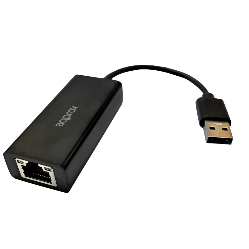 Foto de approx! Adaptador de Red Approx! APPC07V3 USB 2.0 con Conectividad Ethernet 10/100 (PN: APPC07V3)