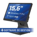 TPV Táctil iggual 15,6″ N100 · 8GB RAM · 256GB SSD · Windows 11 Pro