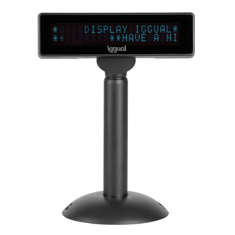 Foto de iggual Visor TPV iggual IGG319086 · Display Informativo VFD 7" Regulable USB (PN: IGG319086)