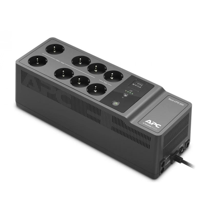 Foto de APC SAI Interactivo APC Back-UPS BE650G2-GR · 650VA / 400W · 8 Tomas Schuko · USB A+C (PN: BE650G2-GR)