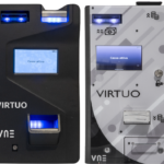 Cajón Inteligente de Cobro Automático VNE Virtuo 4 · Chasis Blindado 4mm · Reciclador de 4 Denominaciones