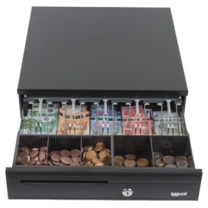 Foto de iggual Cajón Portamonedas iggual IRON-30 42cm 5+5 Negro (PN: IGG316351)