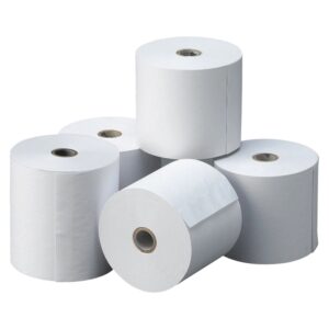Foto de Epson Rollo Papel Térmico Epson 80x80x12 mm, Pack 6 Uds sin BPA (PN: RTS08008600)