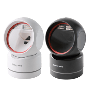 Foto de HONEYWELL Honeywell HF680 · Escáner de Presentación 2D Omnidireccional · Interfaz USB · Negro (PN: HF680-R1-2USB-EU)