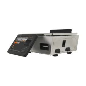Foto de MARQUES Balanza Táctil de Mostrador Marques BM5 Junior Plana · Etiquetadora Linerless · Doble Pantalla (Táctil Operador + Cliente 7") · Capacidad 6/15kg (División 2/5g) · Software ETPOS Certificado (PN: 20384225605E)