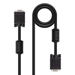 Foto de NANOCABLE Cable Conmutador VGA M/M 1.8 Metros Negro · Nanocable 10.15.0102 (PN: 10.15.0102)