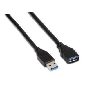 Foto de Aisens Cable USB 3.0 Tipo A/M-A/H negro 1.0m Aisens A105-0041 (PN: A105-0041)