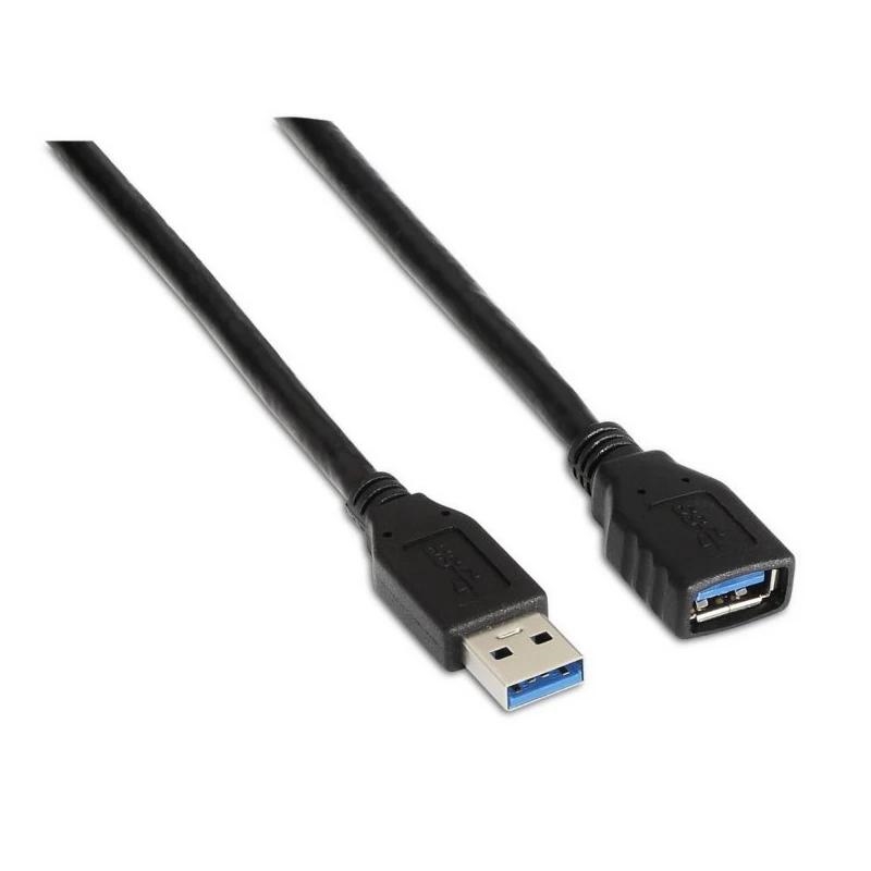 Foto de Aisens Cable USB 3.0 Tipo A/M-A/H negro 1.0m Aisens A105-0041 (PN: A105-0041)