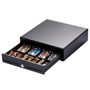 Foto de METAPACE Cajón de Dinero Metapace K-2, Apertura Frontal, Negro (PN: META-k2s)