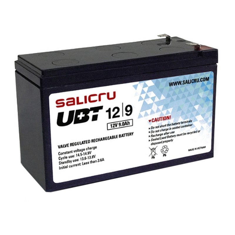 Foto de Salicru Batería de Plomo-Ácido Sellada Salicru UBT 9Ah / 12V (P/N: 013BS000002) (PN: 013BS000002)