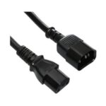 Nanocable Cable de Alimentación C14 a C13 · 100% Cobre AWG18 · 1.5 Metros