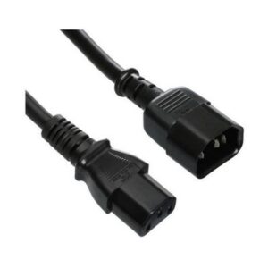 Foto de NANOCABLE Nanocable Cable de Alimentación C14 a C13 · 100% Cobre AWG18 · 1.5 Metros (PN: 10.22.0202)