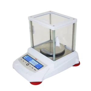Foto de MARQUES Balanza Analítica de Precisión Marques MCS-LA 500g · Resolución 0.001g · Puerto RS232 · Cabina Cortavientos de Vidrio (PN: 20325017301J)