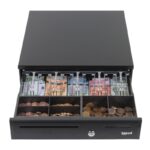 Cajón Portamonedas iggual IRON-35 42cm 5+6 Negro