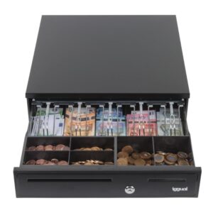 Foto de iggual Cajón Portamonedas iggual IRON-35 42cm 5+6 Negro (PN: IGG317464)