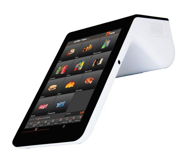 Foto de WIDE Tablet TPV Android WIDE ETPLUSe 8" HD · Visor de Cliente LCD Integrado · SoC RK3288 · 2GB RAM / 16GB eMMC · Batería 3200mAh (PN: 20735380000A)