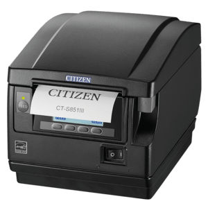Foto de CITIZEN Impresora de Tickets Térmica Citizen CT-S851III · Salida Frontal · 500 mm/s · USB · Negro (PN: CTS851IIIS3NEBPXX)