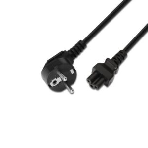 Foto de Aisens Cable de Alimentación Aisens A132-0172, CEE7/M-C5/H, 1.5m, Negro (PN: A132-0172)