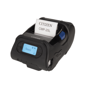 Foto de CITIZEN Impresora Portátil de Recibos y Etiquetas Citizen CMP-25WUXZL · Térmica Directa · 203 dpi · USB, RS232 y Wi-Fi (PN: CMP25WUXZL)
