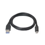 Cable USB 3.1 Gen2 10Gbps 3A Nanocable USB-C/M a USB-A/M Negro
