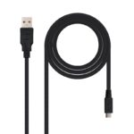 Cable Nanocable USB 2.0 A Macho a Micro USB B Macho 0.8m