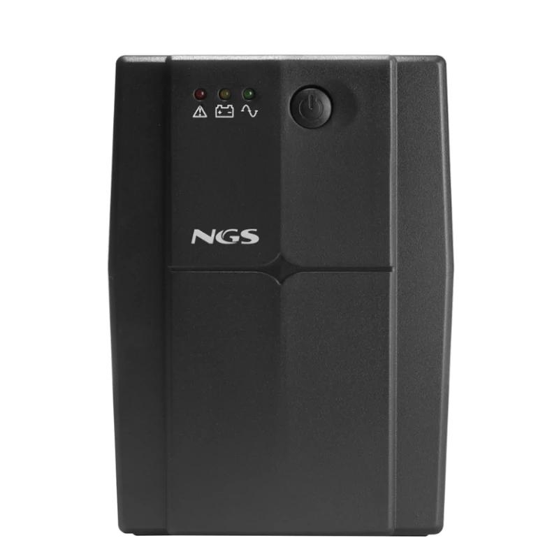 Foto de NGS SAI Interactivo NGS Fortress 1200V3 480W con Regulación AVR y 2 Salidas Schuko (PN: FORTRESS1200V3)