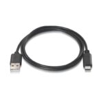 Cable USB 2.0 3A Aisens A107-0051 USB-C/M-A/M negro 1.0m