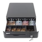 Cajón Portamonedas iggual IRON-10R 38cm 4+5 negro