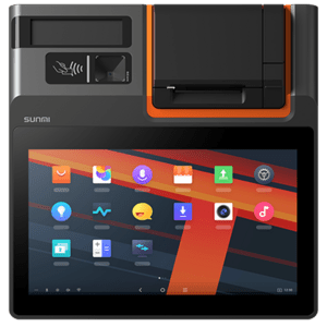 Foto de SUNMI TPV Táctil Sunmi T2 Mini 11.6'' FHD · Android 7.1 · Impresora 80mm · Scanner 2D · Conectividad 4G LTE (PN: P01154017)