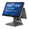 Terminal Punto de Venta Dual 15.6" y 11.6" iggual Intel N100 8GB 256GB SSD Windows 11 Pro