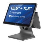 Terminal Punto de Venta Dual 15.6″ y 11.6″ iggual Intel N100 8GB 256GB SSD Windows 11 Pro