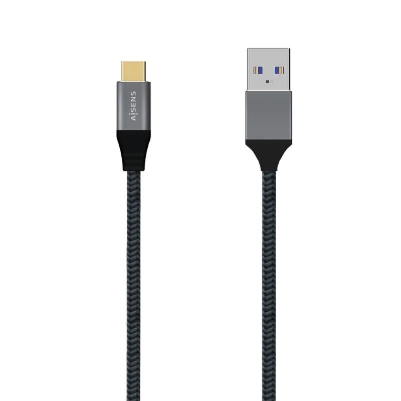 Foto de Aisens Cable USB 3.1 Gen2 Aluminio 3A CM-AM Gris 2.0M Aisens A107-0633 (PN: A107-0633)
