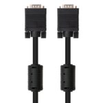 Cable KVM VGA y PS/2 Nanocable 10.15.0110 · Coaxial de Alta Densidad · Doble Apantallamiento · 10 metros