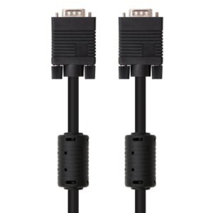Foto de NANOCABLE Cable KVM VGA y PS/2 Nanocable 10.15.0110 · Coaxial de Alta Densidad · Doble Apantallamiento · 10 metros (PN: 10.15.0110)