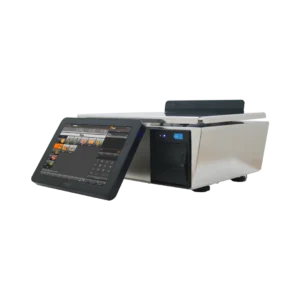 Foto de MARQUES Balanza TPV Marques BM5 Junior Plana 6/15kg · Software ETPOS · Impresora Térmica 58/80mm · Chasis de Acero Inoxidable (PN: 20384145611E)