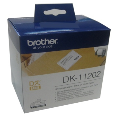 Foto de Brother Rollo de Etiquetas Térmicas Brother DK-11202 · Direcciones 62x100mm · 300 Etiquetas Precortadas (PN: DK11202)