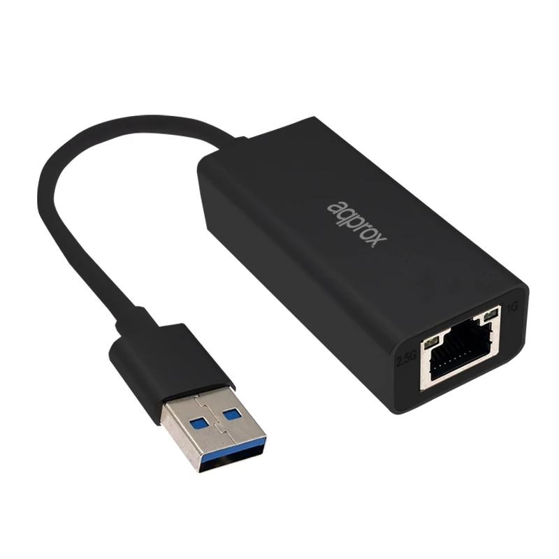 Foto de approx! Adaptador USB 3.0 a 2.5 G RJ45 Approx APPC56V2 (PN: APPC56V2)