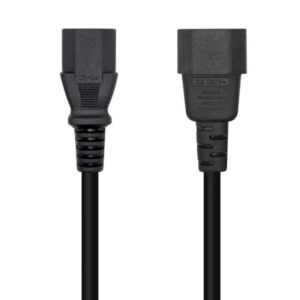 Foto de Aisens Cable Alimentación Aisens A132-0171 C13/H-C14/M Negro 1.5m (PN: A132-0171)