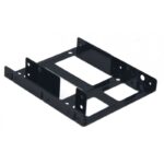 Soporte Adaptador Metálico de Bahía de 3.5″ a Doble SSD/HDD de 2.5″ · P/N COO-AB3525X2