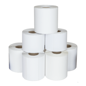 Foto de ZEBRA Receipt Rolls, Zebra, 8000D 10 Year Receipt, Thermal Paper, 76 mm, 48 mm, 19 mm, White (PN: 3007301-T)