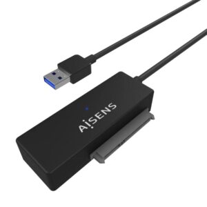 Foto de Aisens Aisens Adaptador SATA a USB-A 3.0 para Discos 2.5/3.5 ASE-35A01B (PN: ASE-35A01B)
